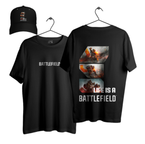 Original - Life is a Battlefield - T-shirt